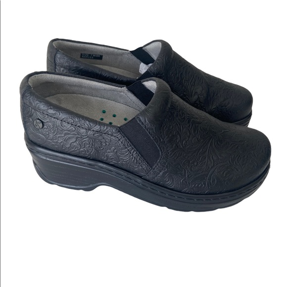 Klogs Naples tooled slip proof clog shoes 7 - Picture 5 of 12